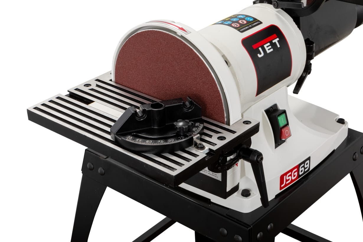 JET JSG-69 Тарельчато-ленточный шлифовальный станок